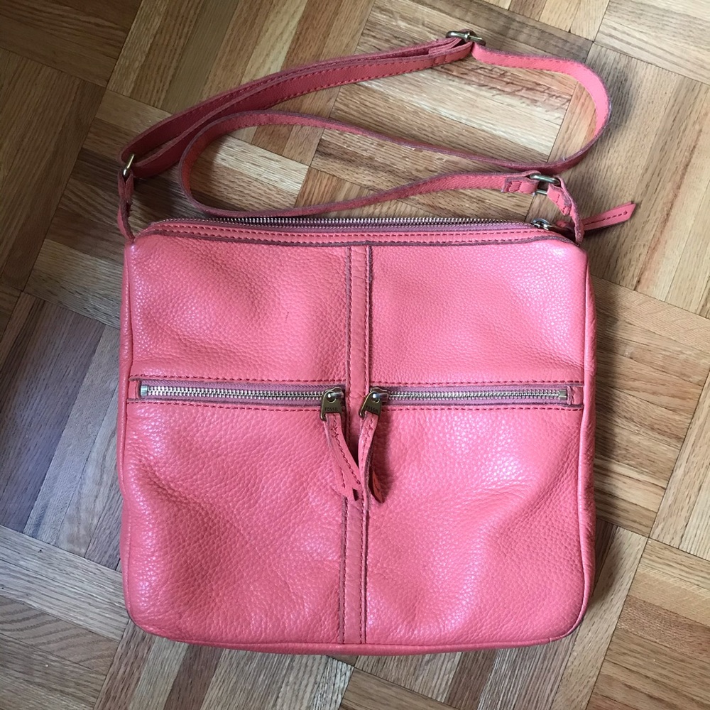 Coral Fossil crossbody